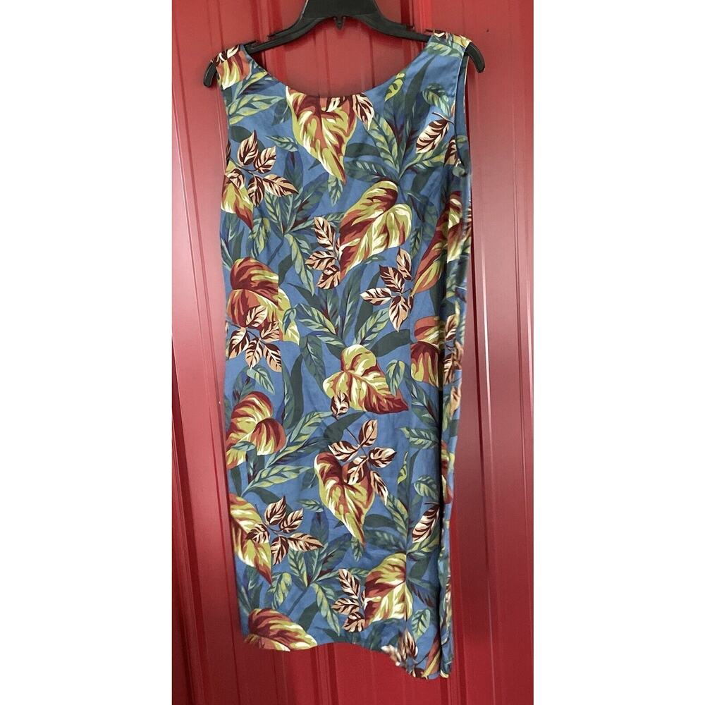 Reyn Spooner‎ Dress Floral Vintage Rayon Hawaiian Print Peggy Chun Large